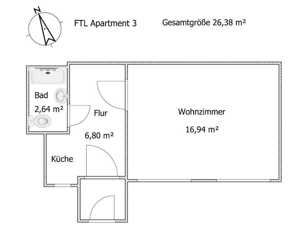 Monteur - Budget Apartments Freital Oda fotoğraf